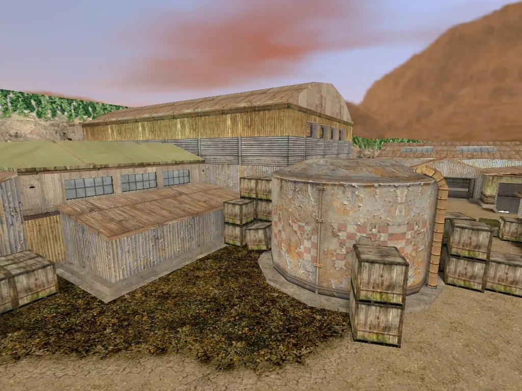Скачать de_gsu_rapture карта CS 1.6: тактика за CT и T, точки, маршруты, оптимизация и .nav для ботов - Скриншот