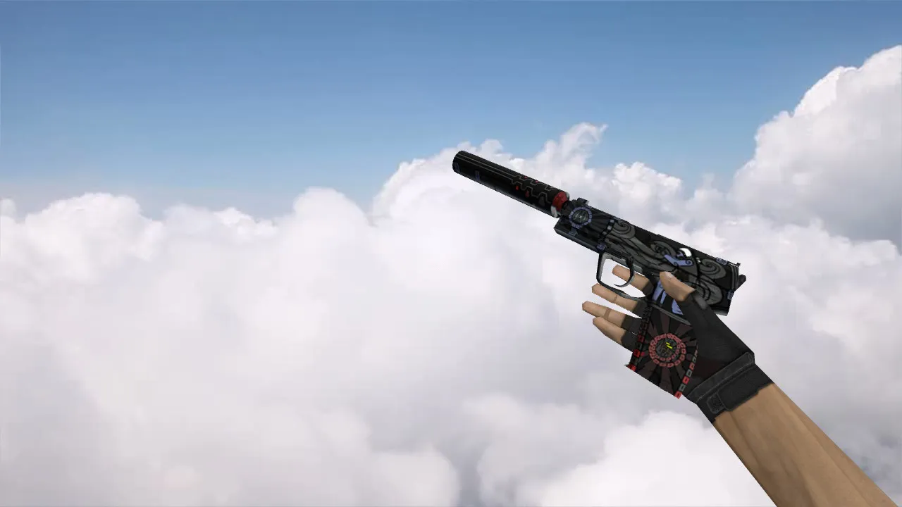 Скачать Модель «USP Aztec» для CS 1.6 - Качественные текстуры и анимация - Скриншот