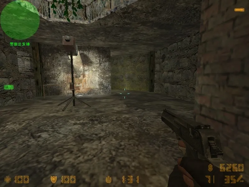 Карта de_priory для CS 1.6: Тактика и особенности — скриншот 3
