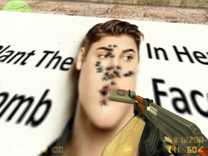 Скачать de_bomb.bieber — DE карта для CS 1.6: баланс сторон, точки, .nav для ботов, оптимизация wpoly/epoly - Скриншот