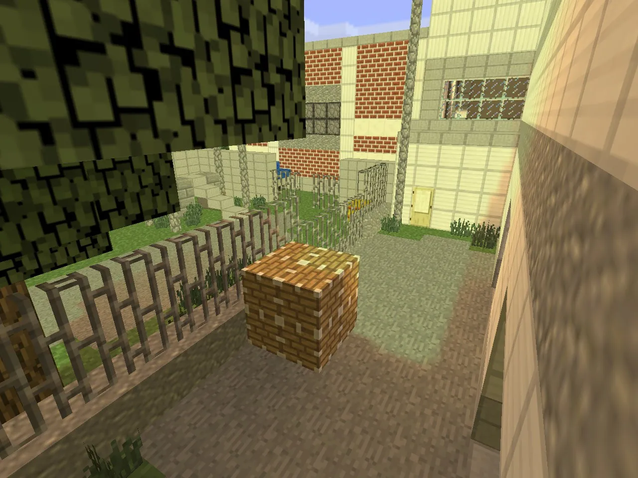 Карта de_cache_minecraft для CS 1.6: планировка, тактика Т/КТ, .nav для ботов, оптимизация — скриншот 11
