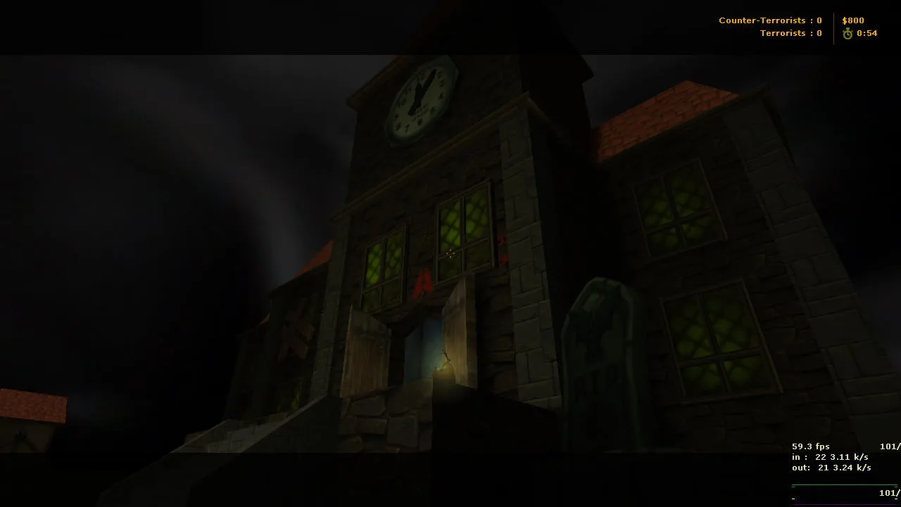Скачать Карта de_transylvania для CS 1.6: Тактические особенности и стратегии - Скриншот