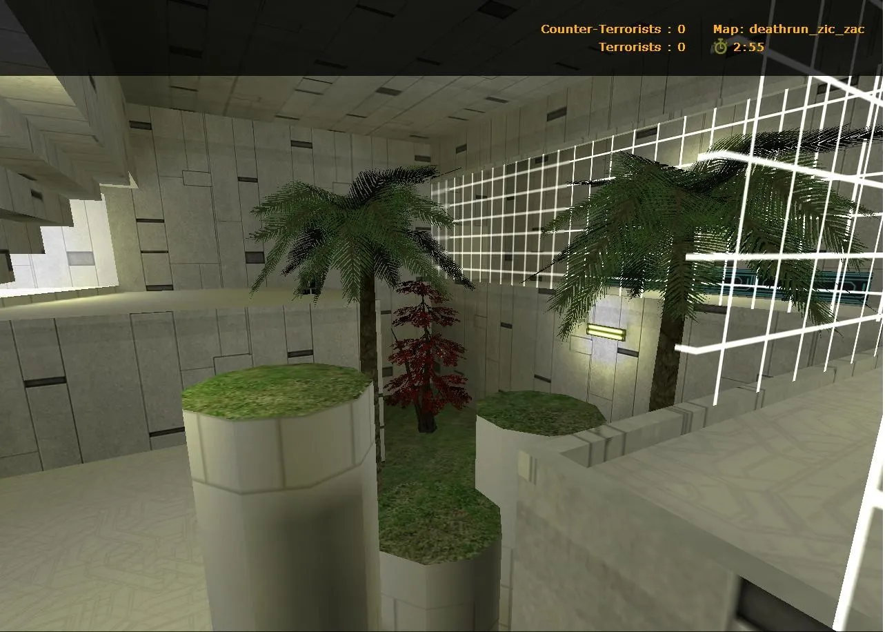Скачать deathrun_zic_zac — карта deathrun для CS 1.6: ловушки, раунды, точки для CT и T - Скриншот