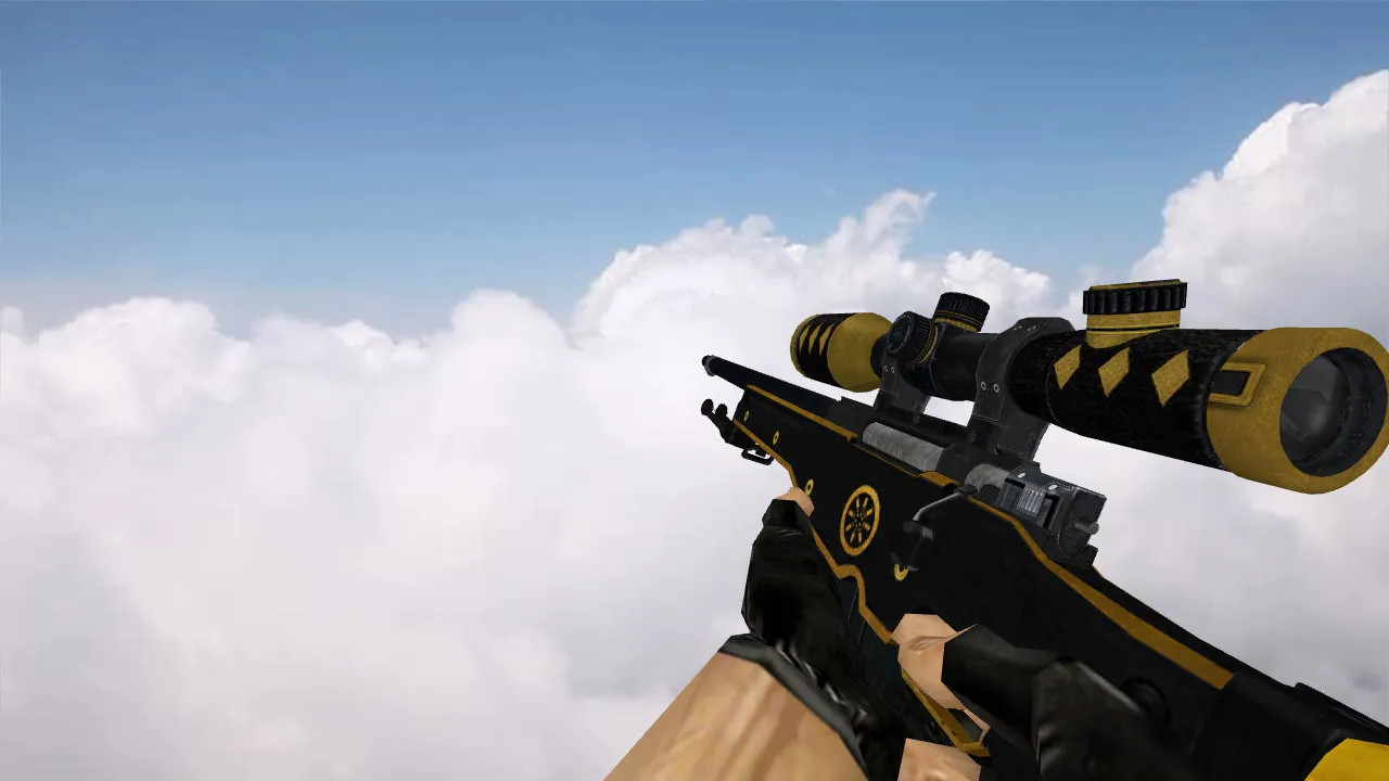 Скачать Модель «AWP Shinken» для CS 1.6 - Высокое качество и уникальность - Скриншот