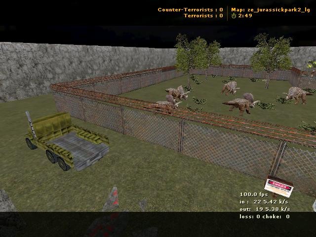 Скачать ze_jurassickpark2_lg - Скриншот