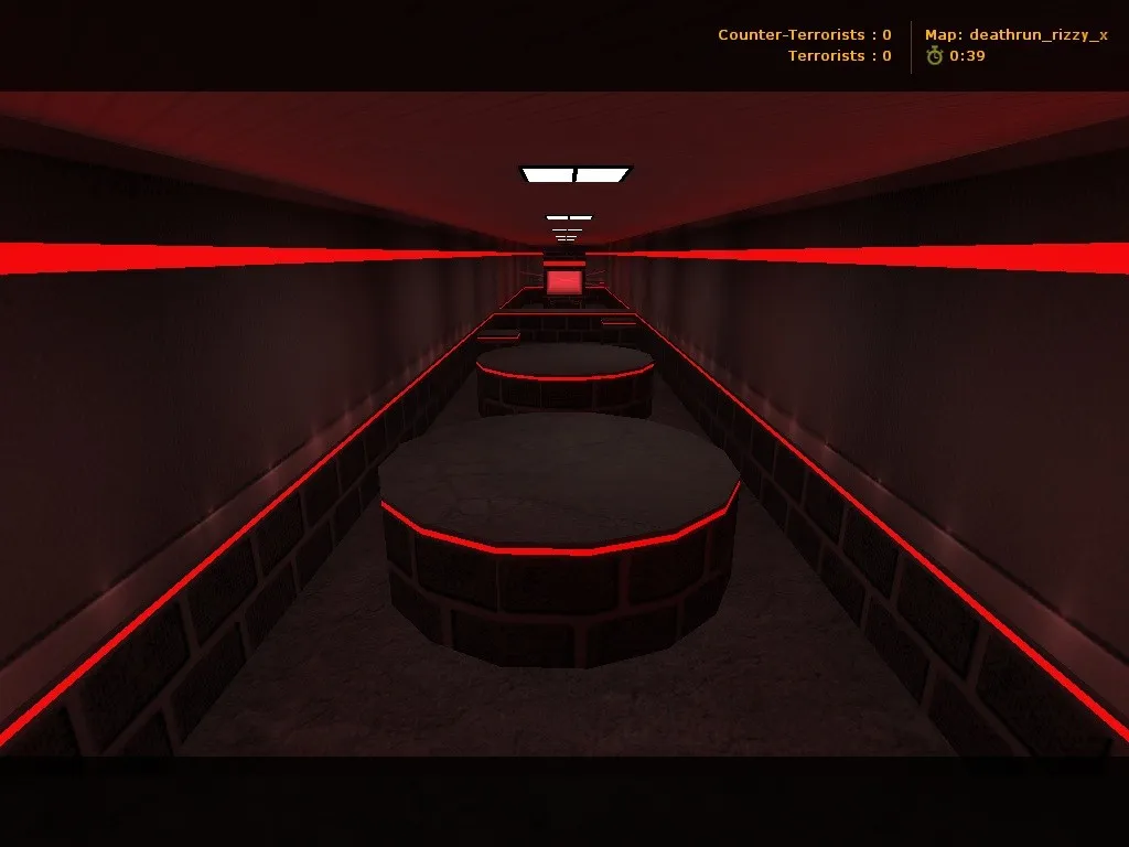 Скачать deathrun_rizzy_x для CS 1.6: тактики, точки, .nav для ботов и оптимизация карты - Скриншот