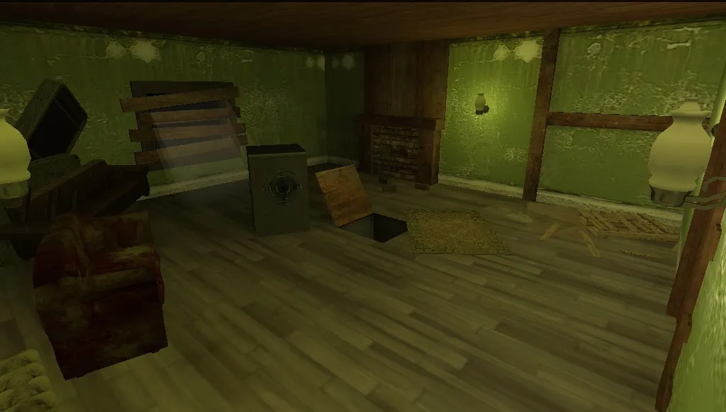 Скачать deathrun_jigsaw2 для CS 1.6: карта deathrun, баланс сторон, точки и .nav для ботов - Скриншот