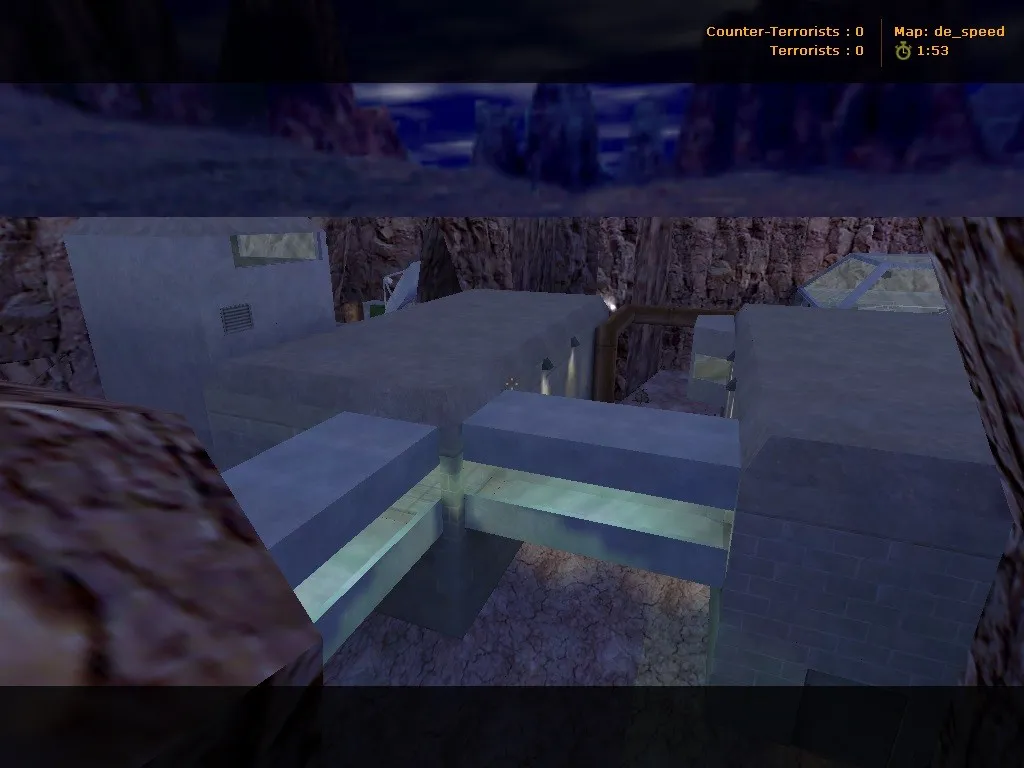 Карта de_speed для CS 1.6: тактический анализ и оптимизация — скриншот 1