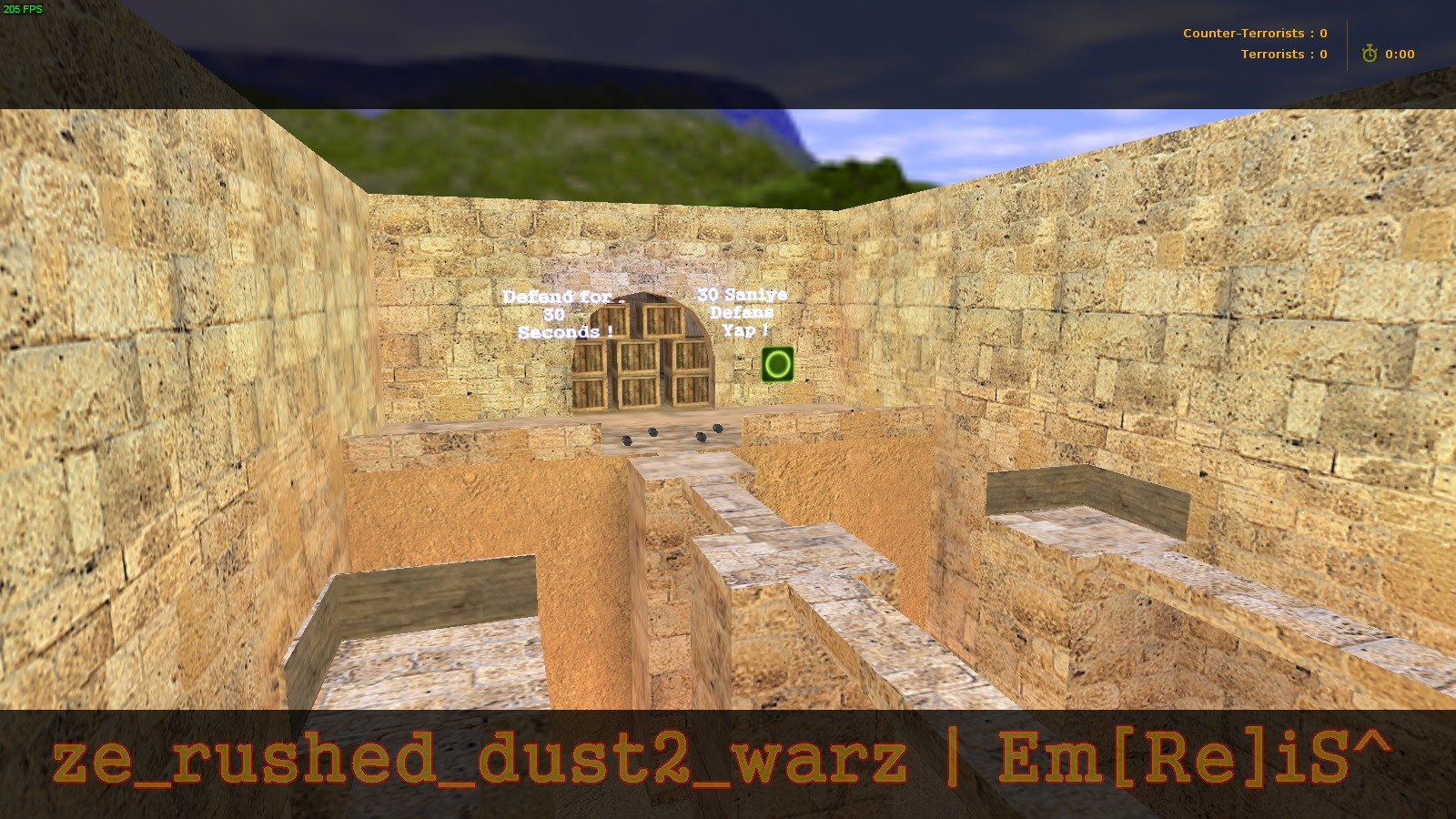 Скачать ze_rushed_dust2_warz | World War Z - Скриншот