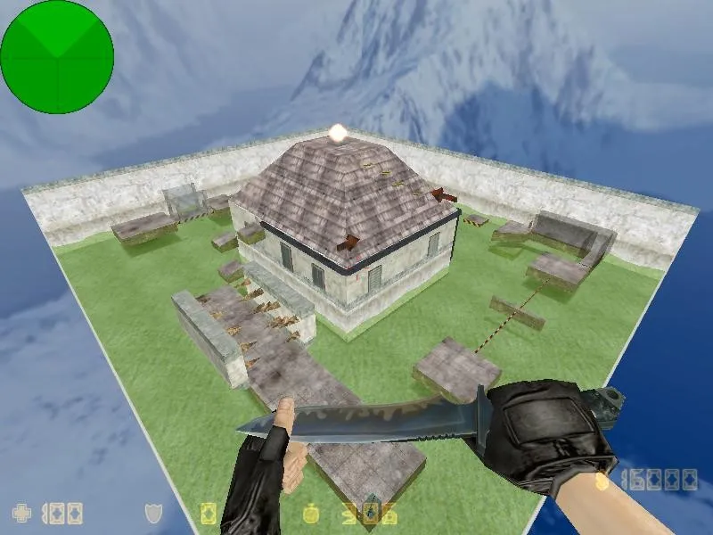 Скачать deathrun_toeasy для CS 1.6: карта deathrun, точки, маршруты, .nav и оптимизация - Скриншот