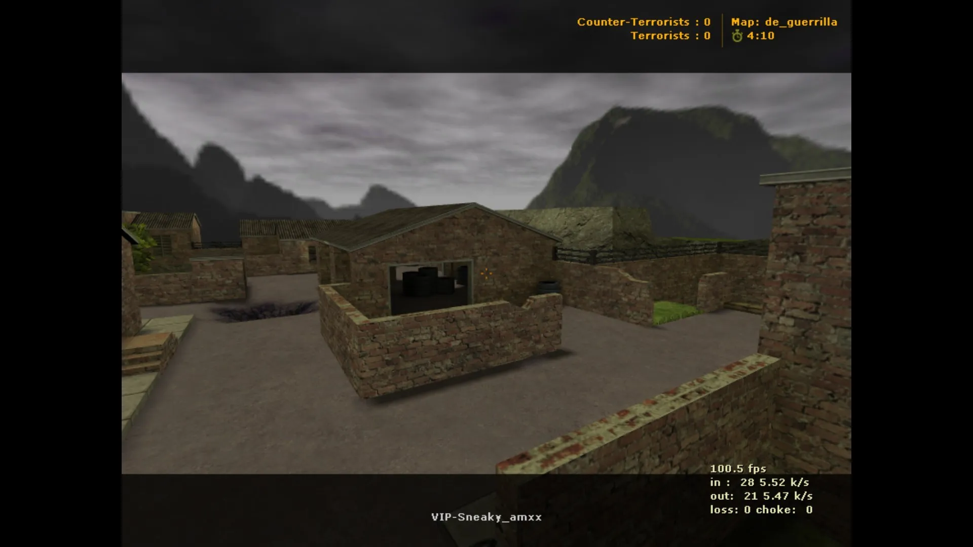 Карта de_guerrilla для CS 1.6: баланс сторон, точки, .nav для ботов, оптимизация wpoly/epoly — скриншот 9