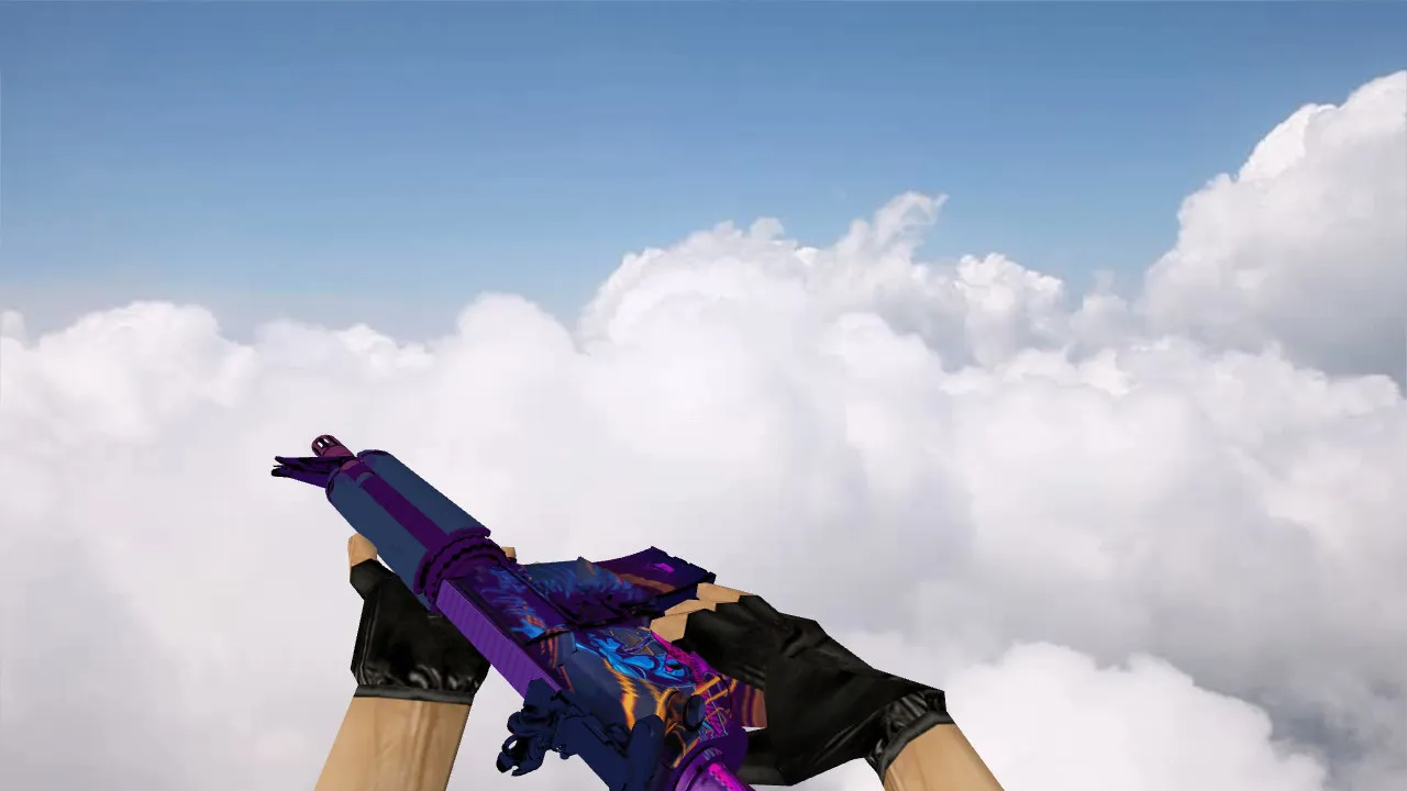 Скачать Модель M4A1 Pop Star v_ для CS 1.6: p_ и w_ модели, звуки, анимация осмотра, качество текстур - Скриншот