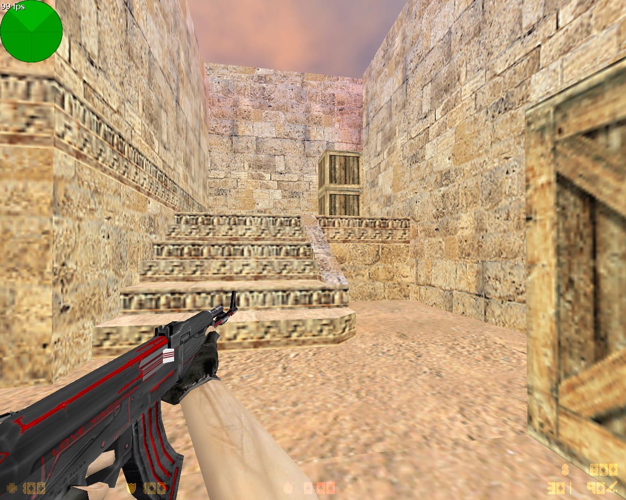 Скачать aim_dust2midll - Скриншот