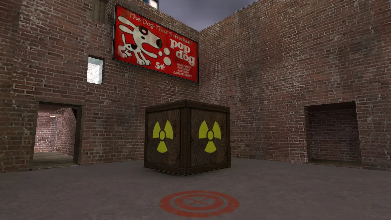 de_bricktown карта для CS 1.6: баланс за Т и КТ, точки под контроль, .nav для ботов, оптимизация wpoly/epoly — скриншот 6
