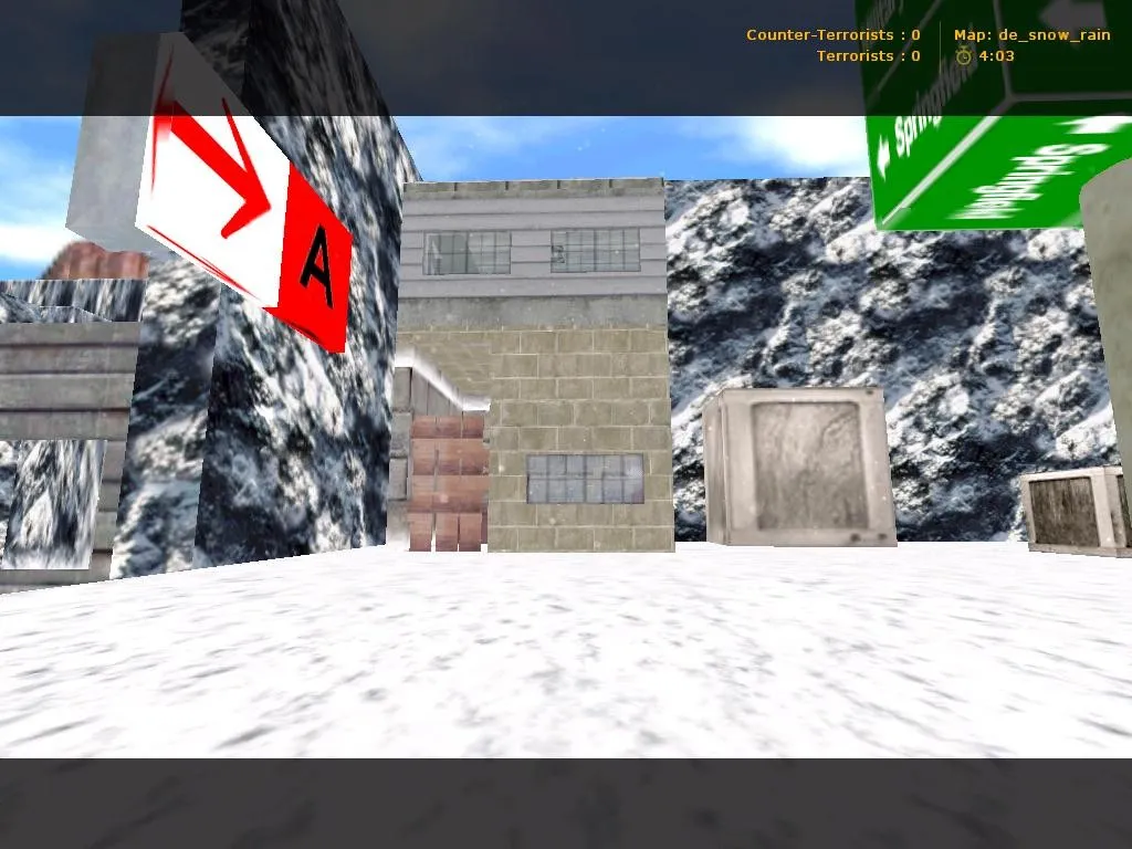 Скачать Карта de_snow_rain для CS 1.6 - подробное описание и особенности - Скриншот