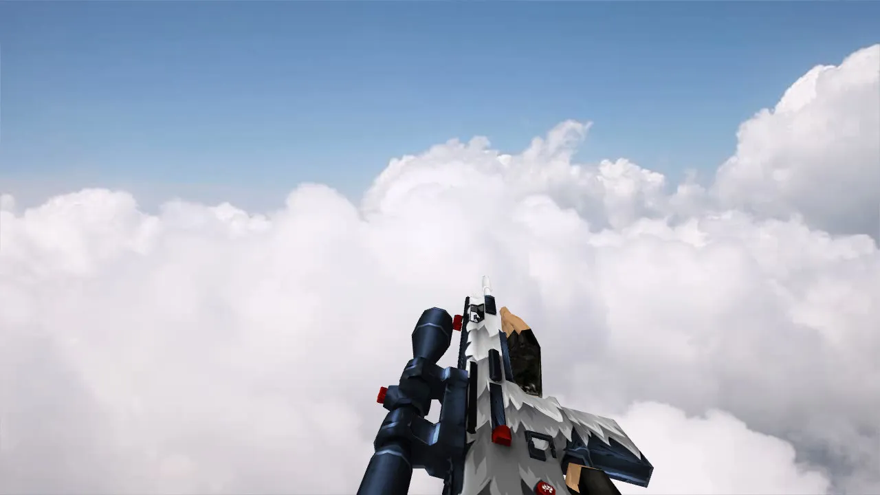 Скачать Модель SCAR-20 White Fang для CS 1.6 - Отличное оружие - Скриншот