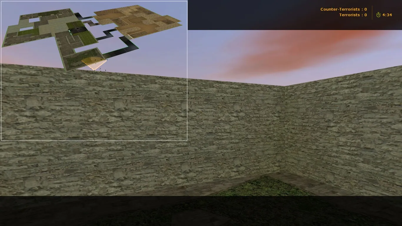 de_dust-aztec для CS 1.6: карты DE, баланс сторон, точки и .nav для ботов — скриншот 7