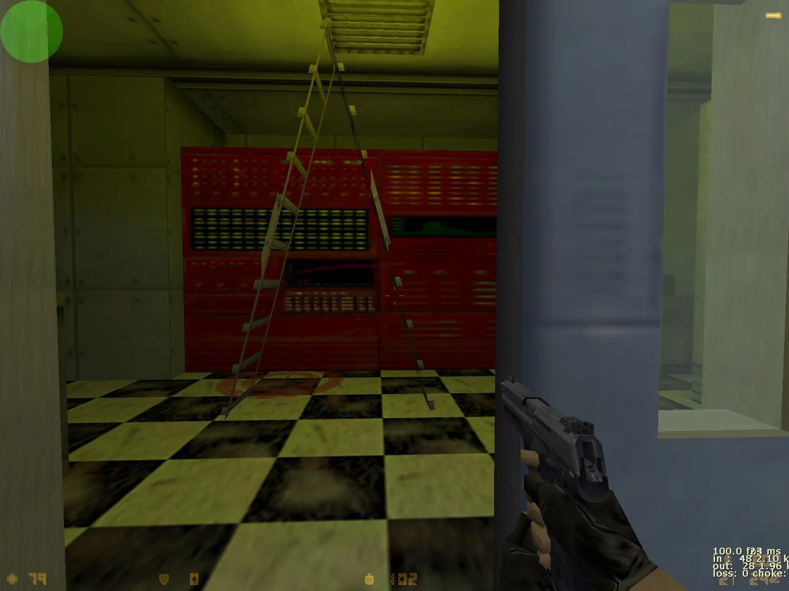 Скачать Карта de_assault_sk для CS 1.6: баланс сторон, точки, .nav для ботов и оптимизация (wpoly/epoly) - Скриншот