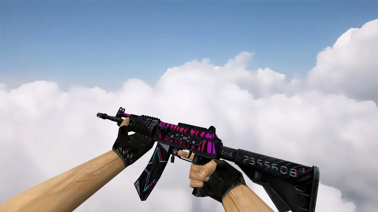 Скачать Galil AR скин Хроматическая аберрация для CS 1.6 - Скриншот