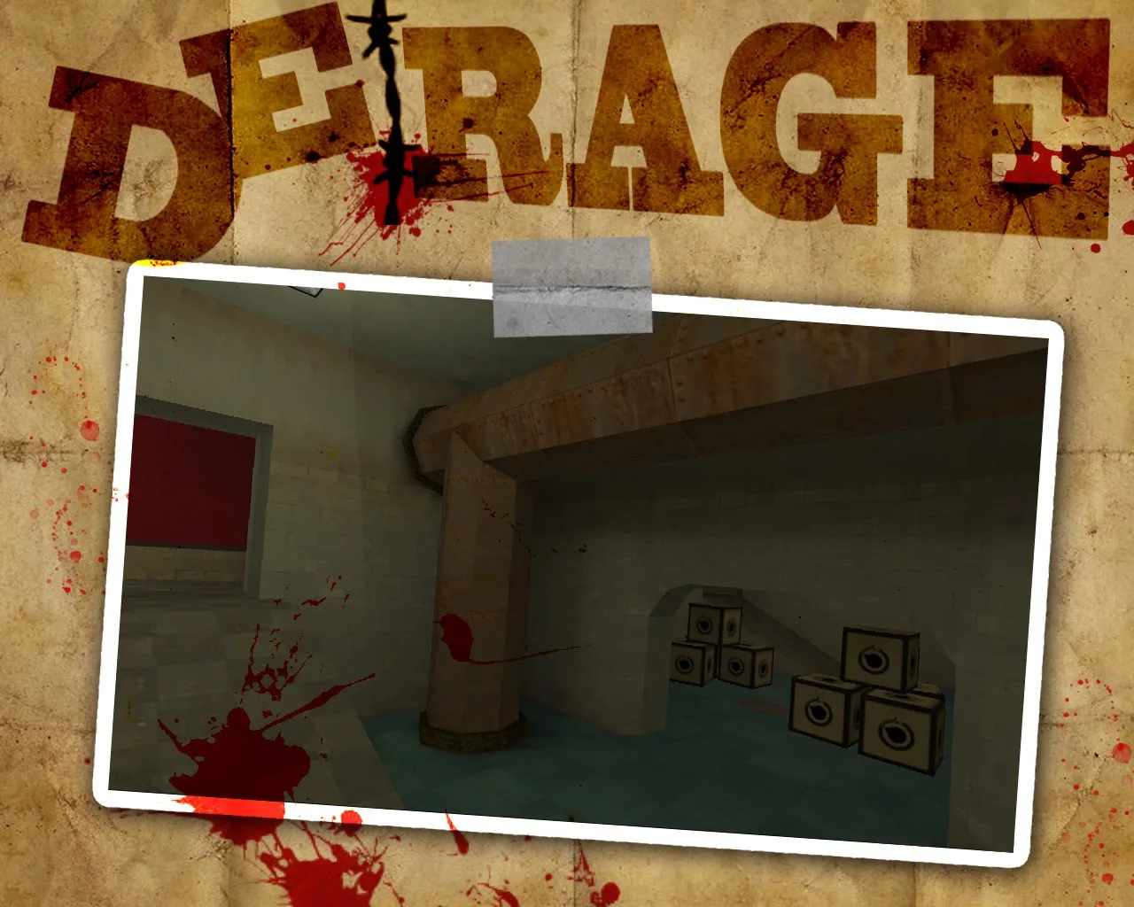 Скачать Карта de_rage для CS 1.6: Тактические особенности и оптимизация - Скриншот
