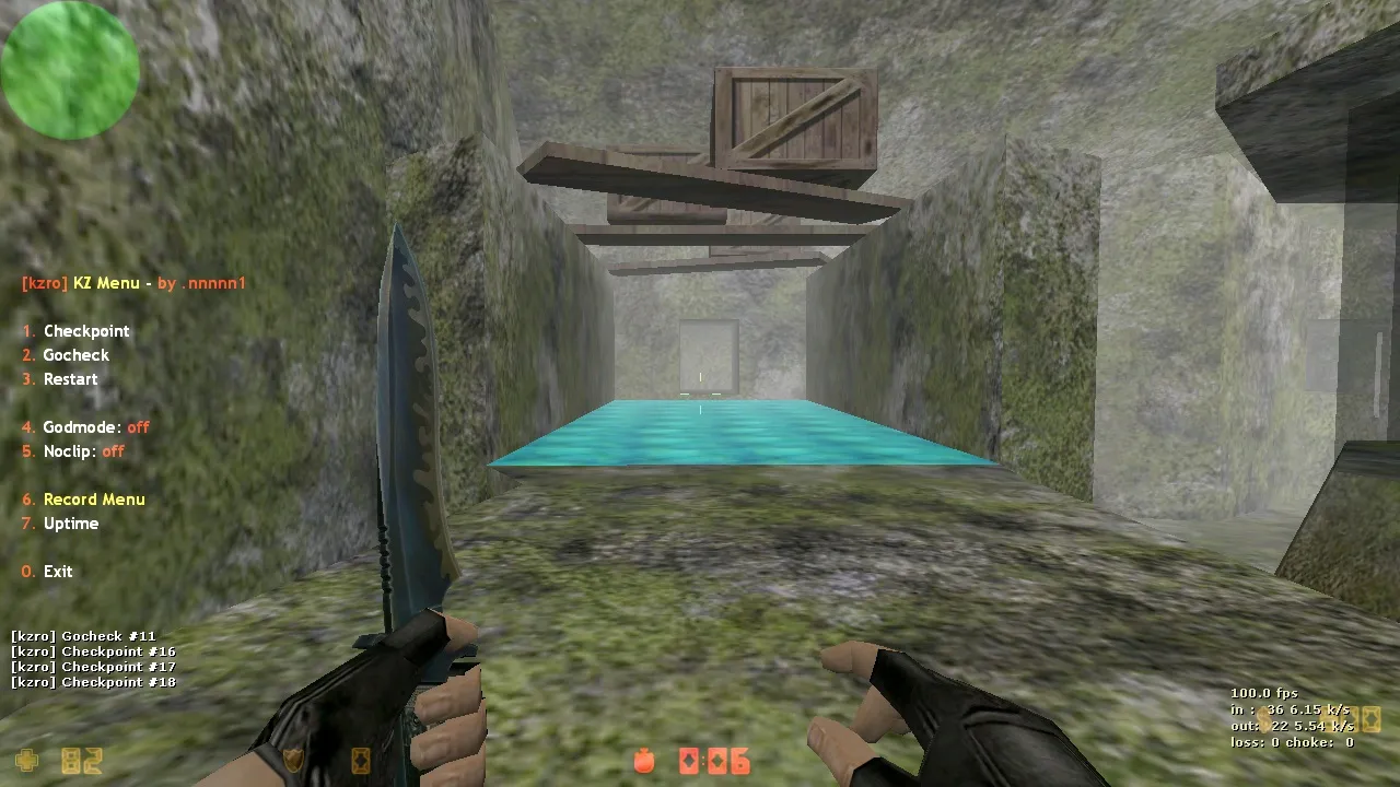 Скачать deathrun_absolute для CS 1.6: ловушки, тайминги и точки для CT/T без лагов - Скриншот