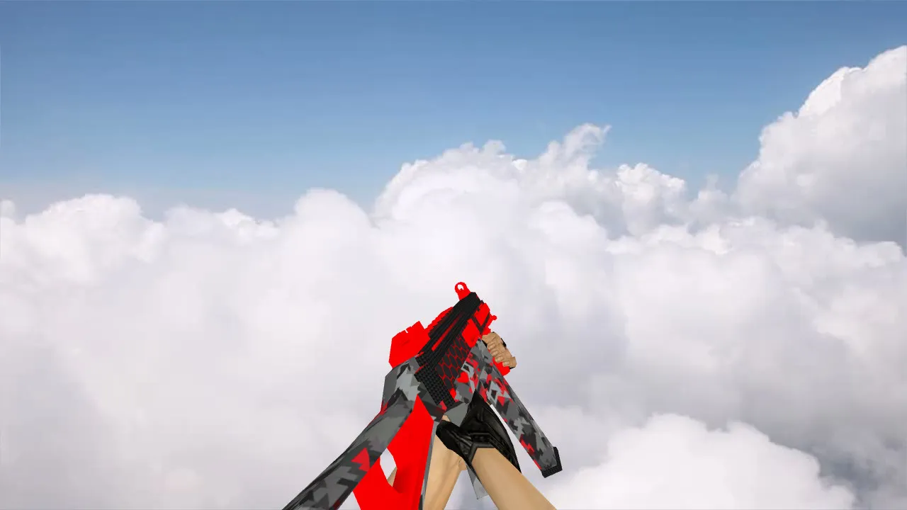 Скачать Модель UMP-45 Agressor для CS 1.6 - Идеальный выбор для игры - Скриншот