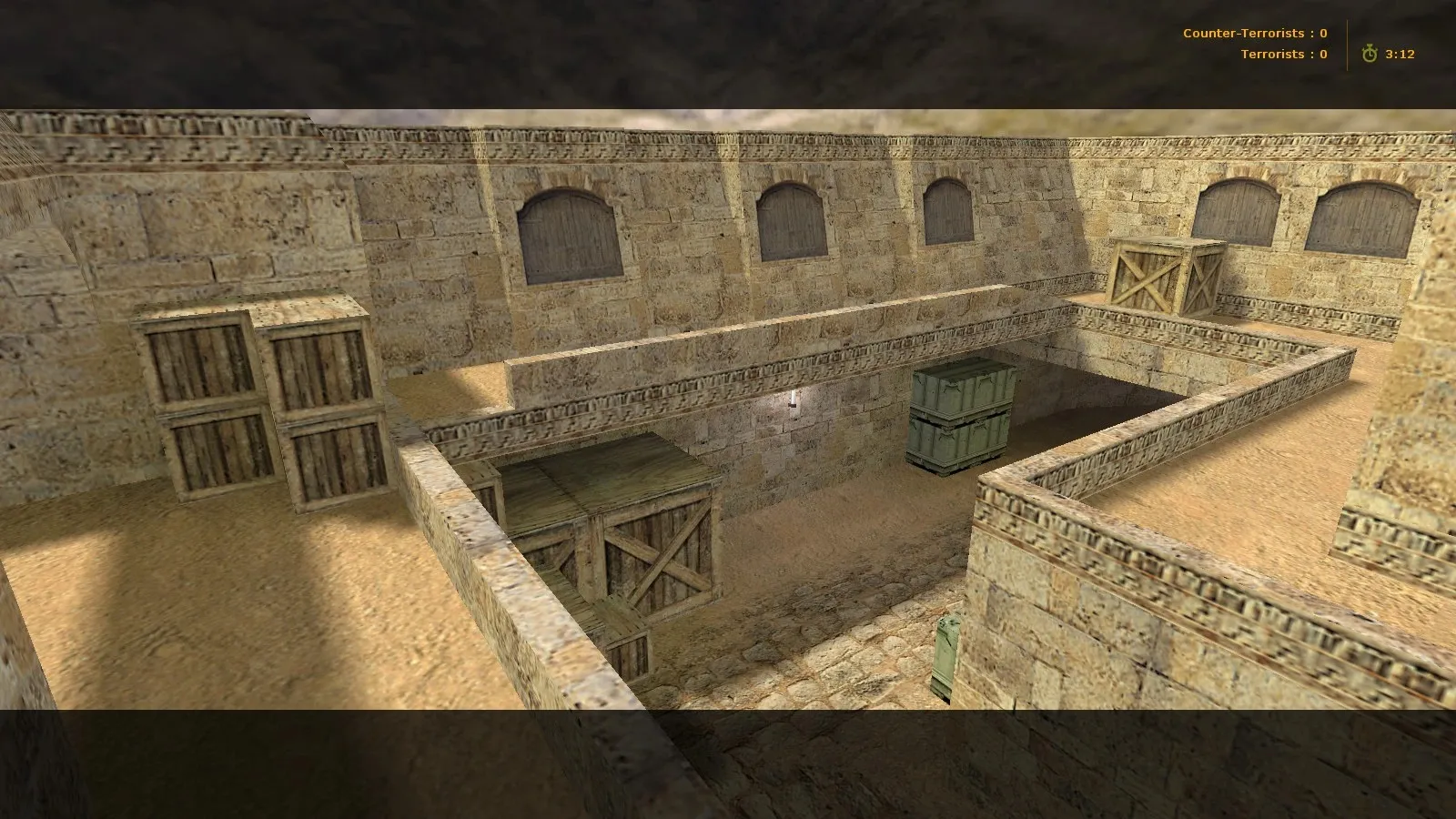 Карта de_dust_hruk для CS 1.6: баланс сторон, тактика точек, .nav для ботов и оптимизация — скриншот 13