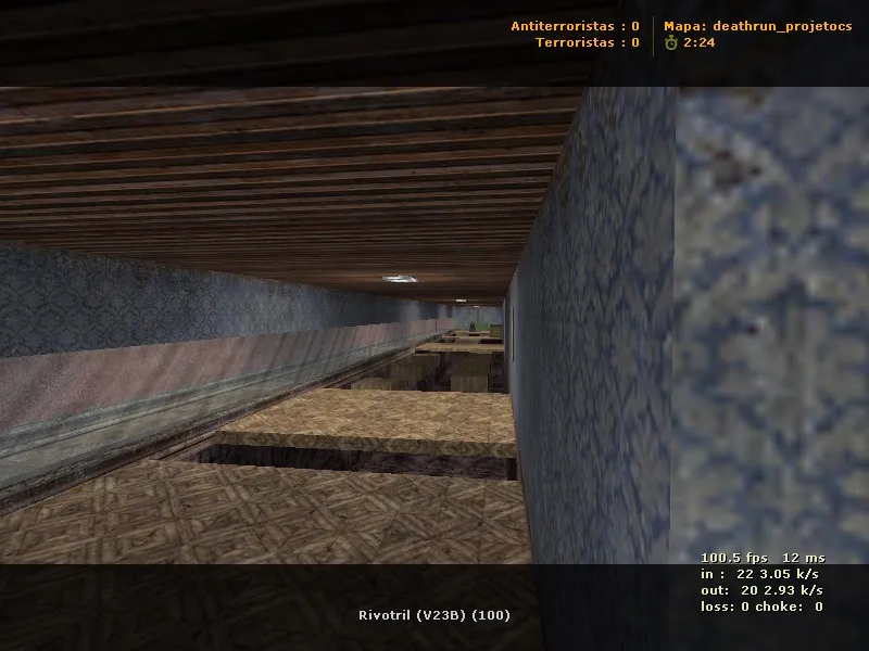 Скачать deathrun_projetocs для CS 1.6: локации, точки, .nav и баланс сторон без вирусов - Скриншот