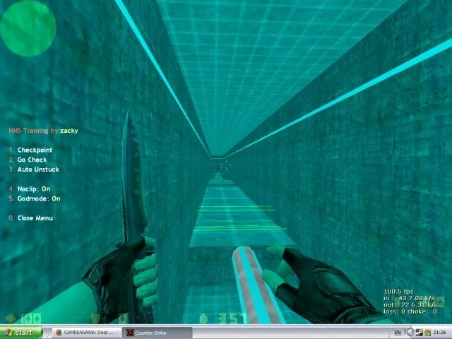 Скачать deathrun_ultras2 для CS 1.6: deathrun карта, точки, балансы сторон и .nav для ботов - Скриншот