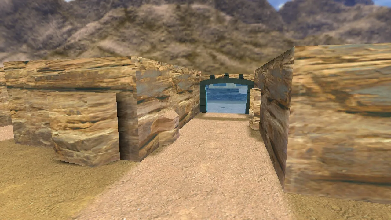 Карта «de_tantooine» для Counter-Strike 1.6: Тактика и баланс — скриншот 6