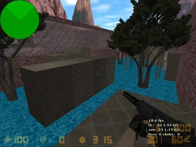 deathrun_homen для CS 1.6 — карта deathrun, баланс сторон, точки, .nav и оптимизация — скриншот 6