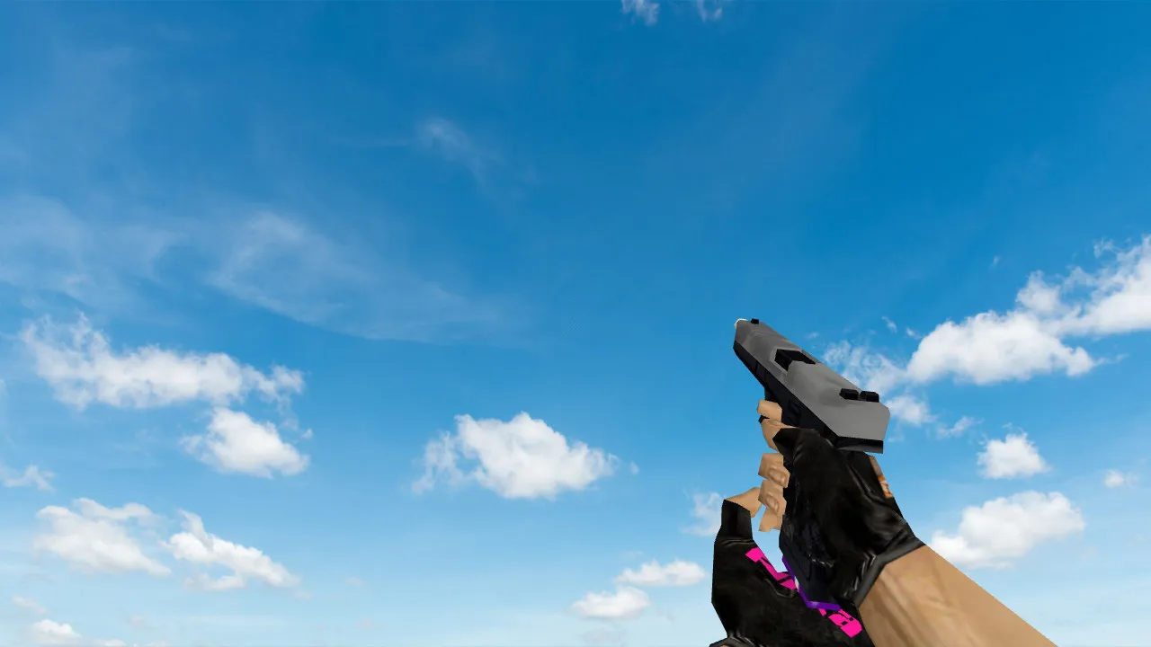 Скачать Модель «Default Glock White Skin» для CS 1.6 - Скачай сейчас - Скриншот