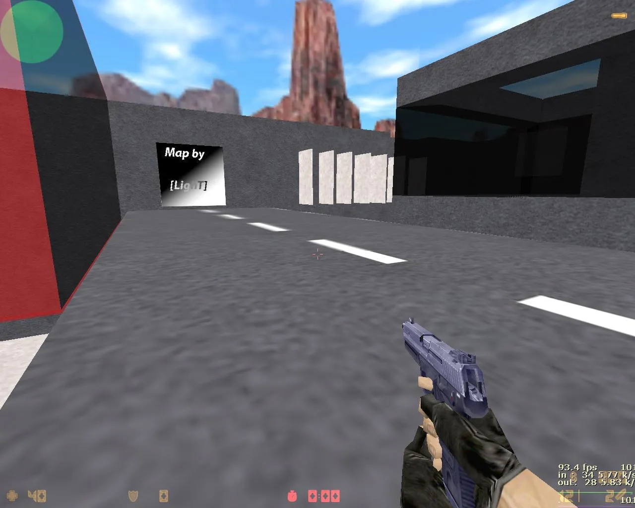 Скачать deathrun_highroad для CS 1.6: точки, боты .nav, баланс сторон и настройка сервера - Скриншот