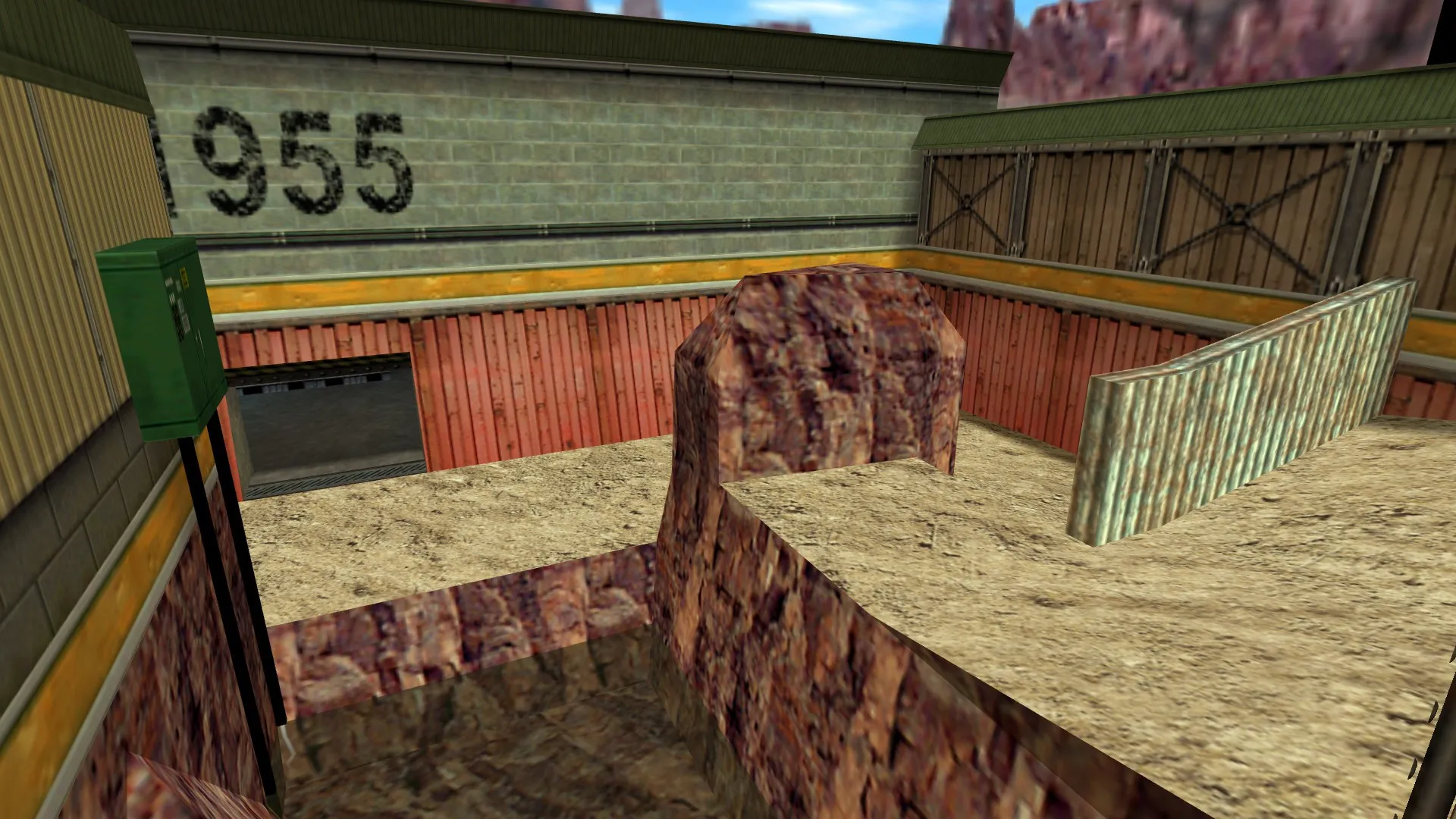 Скачать Карта de_cof_minibomb для CS 1.6: тактика T/CT, точки, .nav для ботов и оптимизация wpoly/epoly - Скриншот