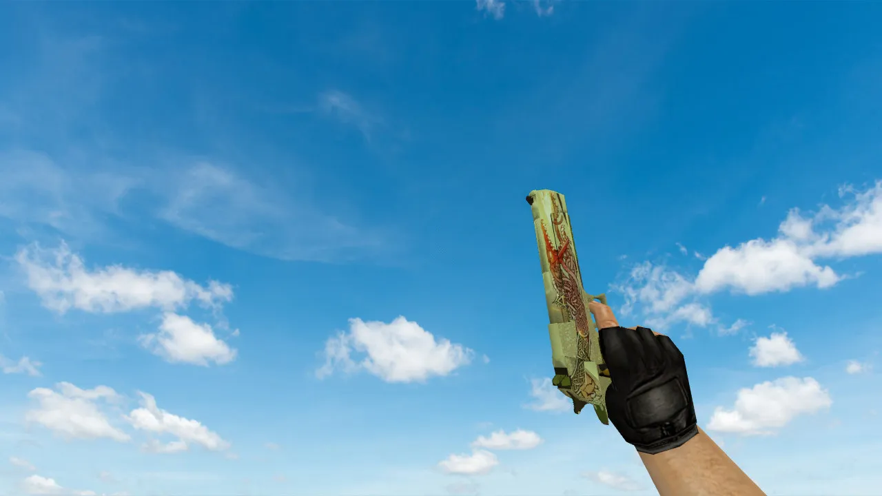 Модель «Deagle Драгон лор» для CS 1.6 – Качество и Четкость — скриншот 2