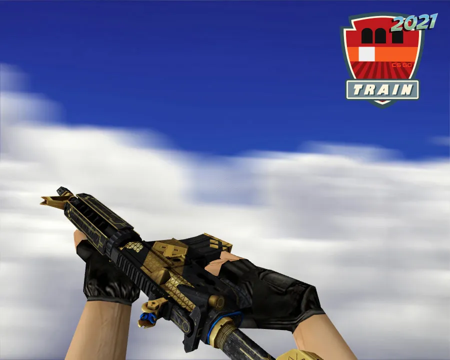Скачать M4A4 | Коалиция (The Coalition) для CS 1.6: v_/p_/w_ модели, звуки, анимация осмотра и чистая установка - Скриншот