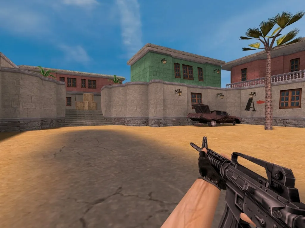 Скачать Карта de_montaz_cz для CS 1.6 - Тактические особенности и детали - Скриншот