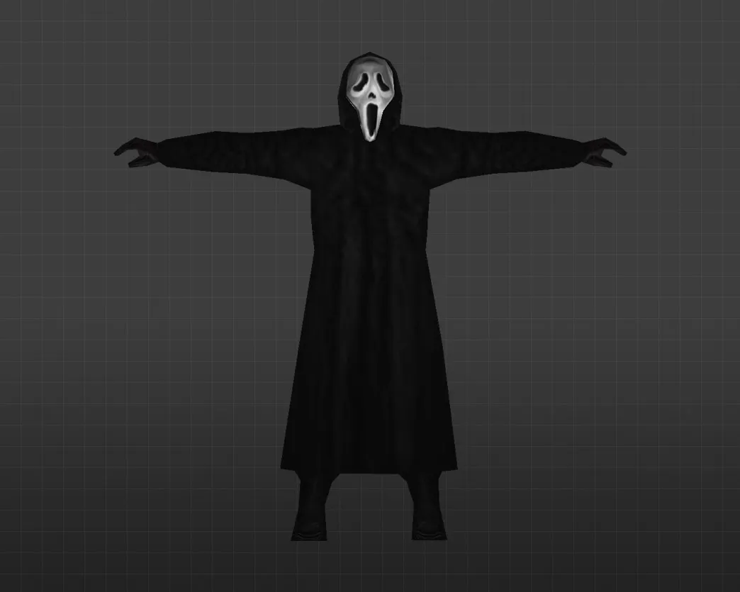 Скачать Модель «Ghostface» для CS 1.6: Уникальный скин для фанатов ужасов - Скриншот