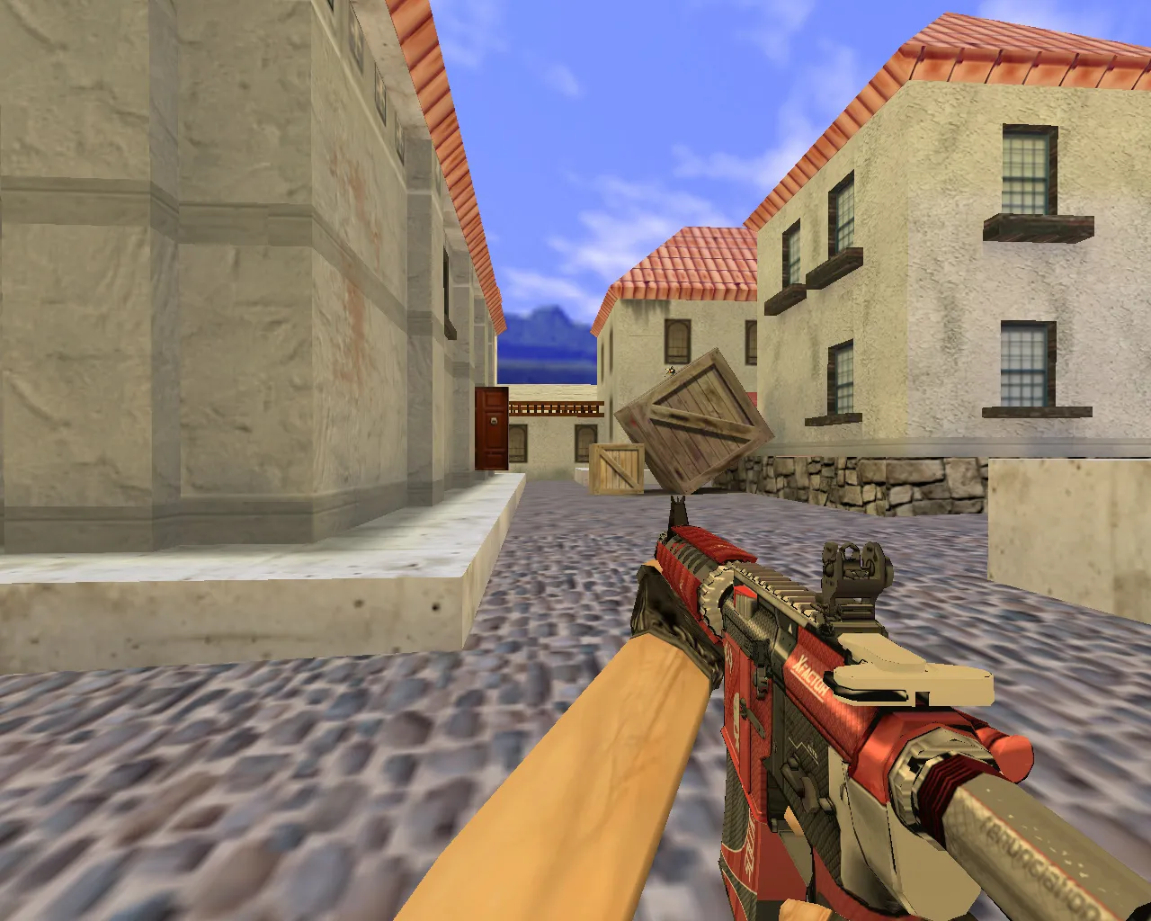 Скачать aim_italy для CS 1.6 — прицеливание, спавн ботов, точки для тренировки и стабильный FPS - Скриншот