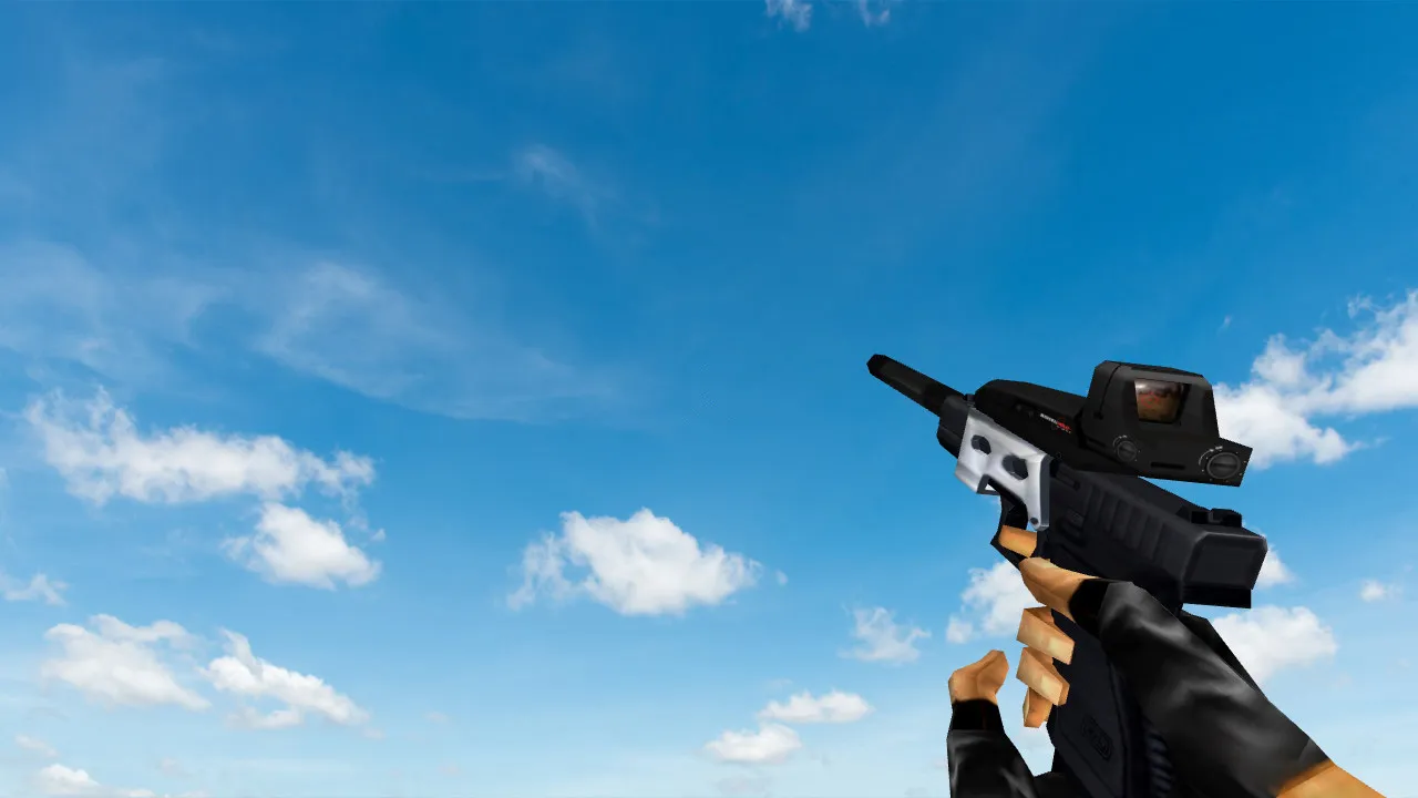 Скачать Модель «Suppressed Glock» для CS 1.6 - Обзор и особенности - Скриншот