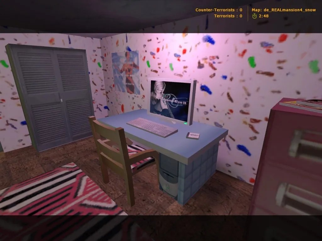 Скачать Карта de_realmansion4_snow для CS 1.6 – детальный обзор и тактика - Скриншот