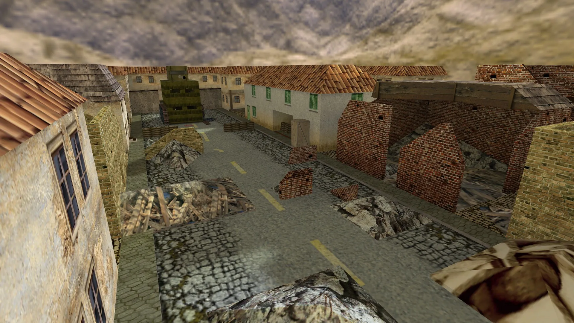 de_crazytank для CS 1.6: тактика за Т/КТ, точки, навигация ботов и оптимизация карты — скриншот 7