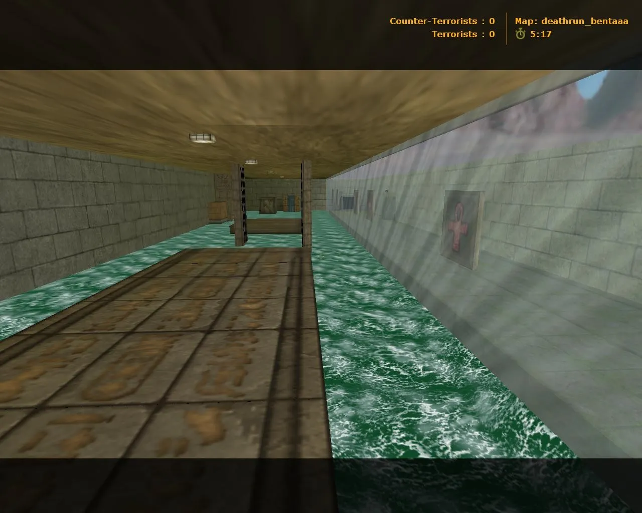 Скачать deathrun_bentaa для CS 1.6: тактика, точки, .nav для ботов и оптимизация карты - Скриншот