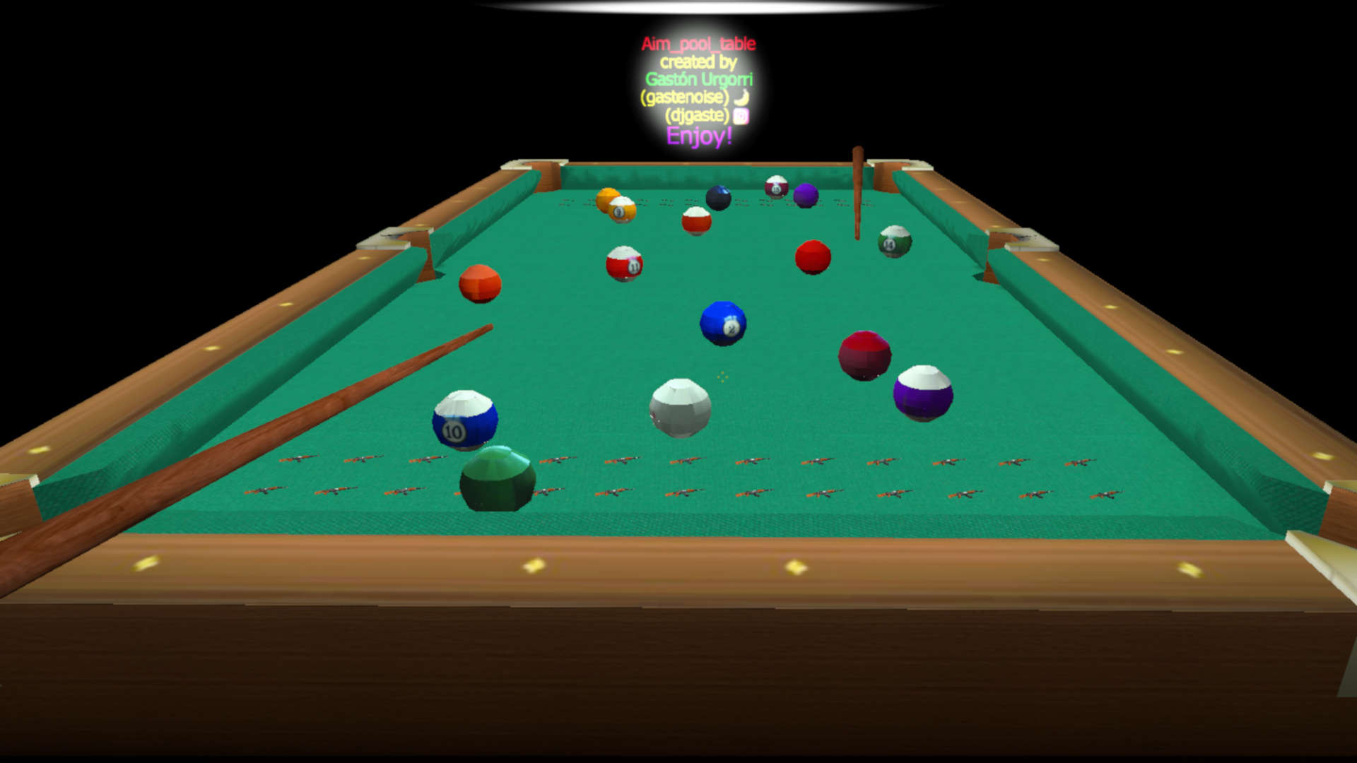 aim_pool_table — скриншот 1