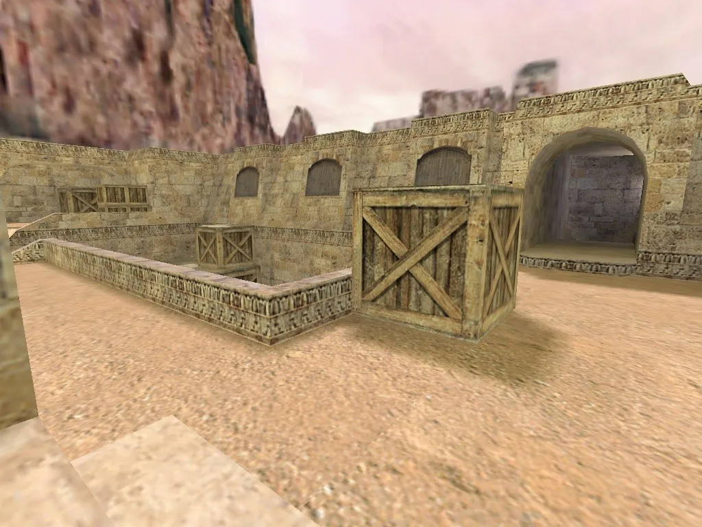Скачать de_dust_csgo карта для CS 1.6: точки, баланс сторон, оптимизация и .nav для ботов - Скриншот