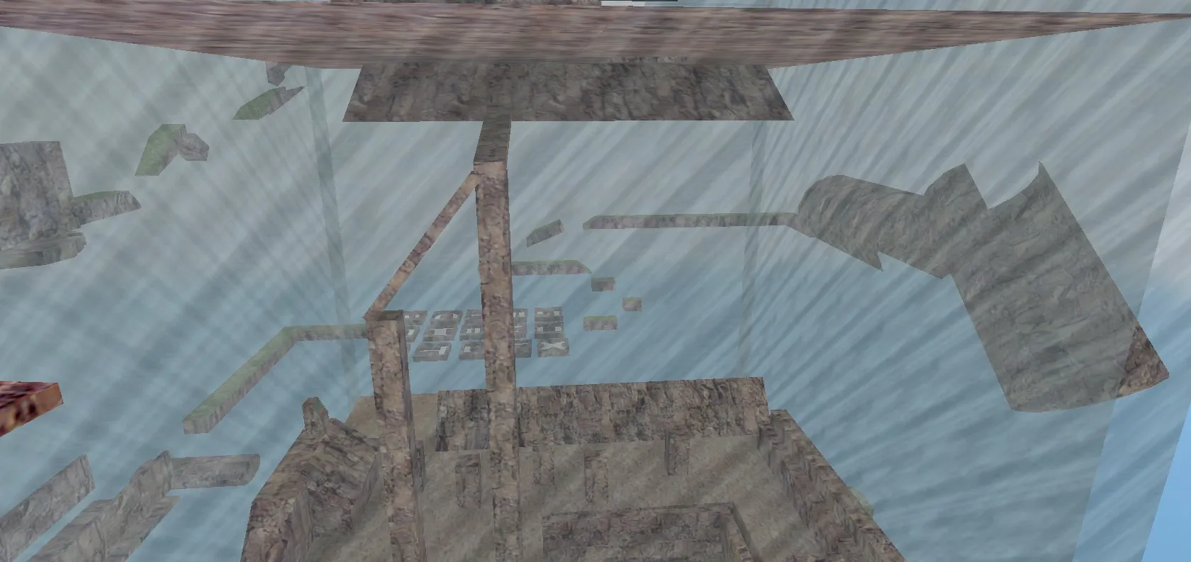 Скачать deathrun_unreal_air для CS 1.6: карта deathrun, точки, раунды, оптимизация, .nav и боты - Скриншот