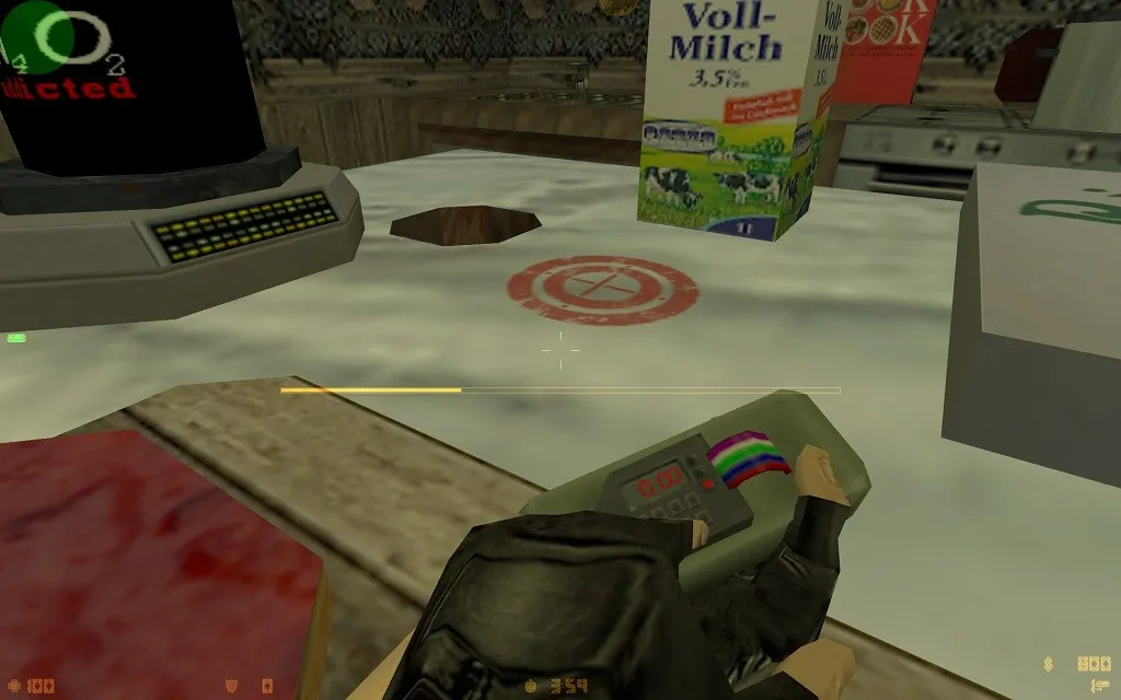 Скачать Карта de_roaches для CS 1.6 - Погружение в уникальный игровой процесс - Скриншот