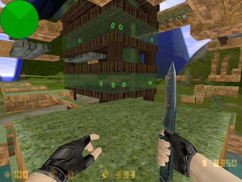 Скачать deathrun_perfect для CS 1.6: карта deathrun, тайминги ловушек и точки для терров/контров - Скриншот
