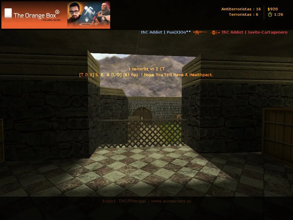Скачать Карта de_dust2_thc_final для CS 1.6: точки, баланс сторон, .nav для ботов и оптимизация - Скриншот