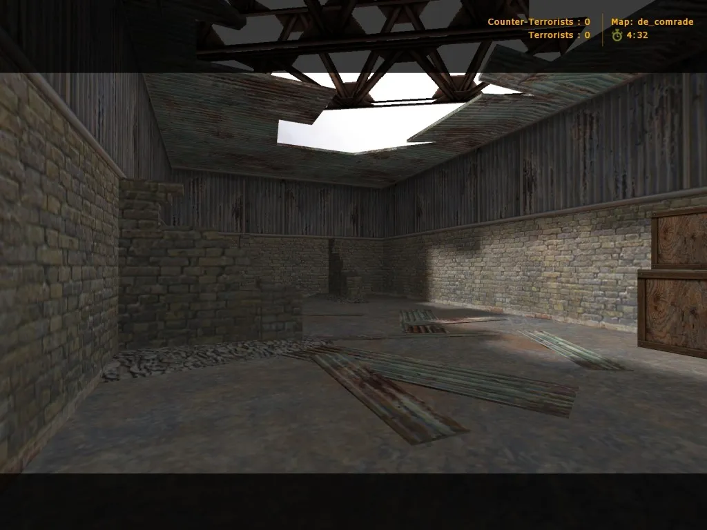 de_comrade для CS 1.6: тактические точки, маршруты и сборка карты с .nav и оптимизацией — скриншот 4
